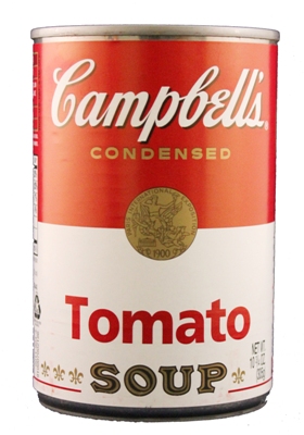 Tomato soup can