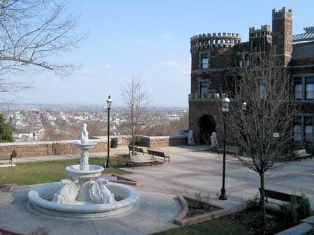 Lambert Castle at Garret Mountain County Park in Paterson, New Jersey