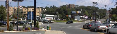 Southern end of route 23 in Verona, New Jersey