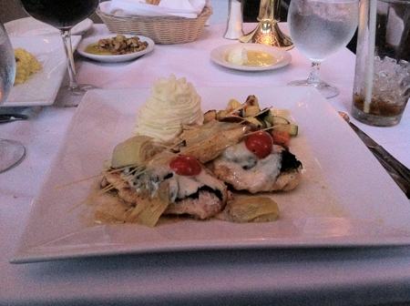 Pollo special at Momento Restaurant