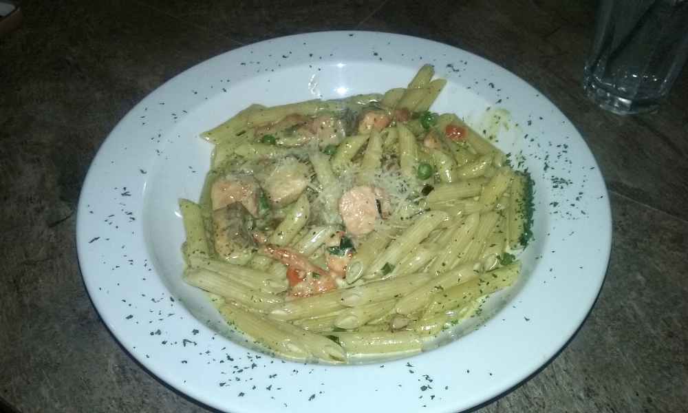 Salmon pesto at Ralph Spice